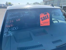 2021 CHEVROLET EXPRESS 2500 CARGO VAN CARGO VANS V6, 4.3 LITER 3D - Eddies Auto Sales