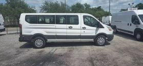 2016 FORD TRANSIT 350 WAGON PASSENGER V6, FLEX FUEL, 3.7 LITER XLT W/LOW ROOF W/60/40 SIDE DOOR VAN 3D