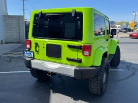 2012 JEEP WRANGLER SUV V6, 3.6 LITER SAHARA SPORT UTILITY 2D