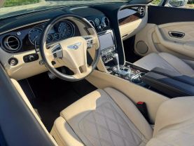 2013 BENTLEY CONTINENTAL CONVERTIBLE W12, TWIN TURBO, FF, 6.0L GTC CONVERTIBLE 2D