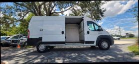 2021 RAM PROMASTER CARGO VAN CARGO V6, VVT, 3.6 LITER 3500 HIGH ROOF VAN 3D