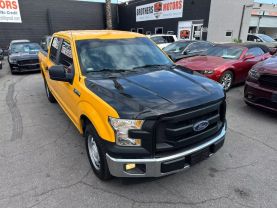 2017 FORD F150 SUPERCREW CAB PICKUP V8, FLEX FUEL, 5.0 LITER XL PICKUP 4D 5 1/2 FT