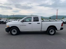 2012 RAM 1500 TRADESMAN QUAD CAB PICKUP TRUCKS V8, FLEX FUEL, 4.7 LITER TRADESMAN PICKUP 4D 6 1/3 FT - Eddies Auto Sales