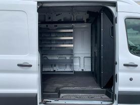 2016 FORD TRANSIT 250 UPFITTED CARGO VAN HIGH ROOF EL 148" WB CARGO VANS V6, FLEX FUEL, 3.7 LITER EXTENDED LENGTH HIGH ROOF W/SLIDING SIDE DOOR W/LWB VAN 3D - Eddies Auto Sales