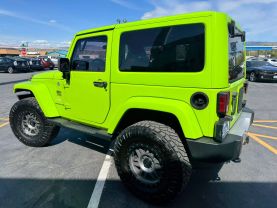 2012 JEEP WRANGLER SUV V6, 3.6 LITER SAHARA SPORT UTILITY 2D