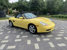 1998 PORSCHE BOXSTER CONVERTIBLE 6-CYL, 2.5 LITER CABRIOLET 2D