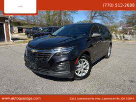 2022 CHEVROLET EQUINOX SUV 4-CYL, TURBO, 1.5 LITER LS SPORT UTILITY 4D