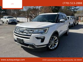 2018 FORD EXPLORER SUV V6, 3.5 LITER LIMITED SPORT UTILITY 4D