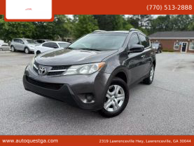 2013 TOYOTA RAV4 SUV 4-CYL, 2.5 LITER LE SPORT UTILITY 4D