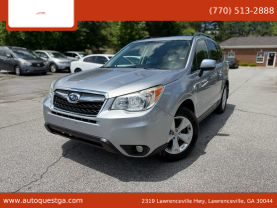 2015 SUBARU FORESTER SUV 4-CYL, PZEV, 2.5 LITER 2.5I LIMITED SPORT UTILITY 4D