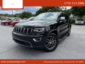 2017 JEEP GRAND CHEROKEE SUV V6, VVT, 3.6 LITER LIMITED SPORT UTILITY 4D