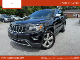 2015 JEEP GRAND CHEROKEE SUV V6, ECODIESEL, 3.0T LIMITED SPORT UTILITY 4D