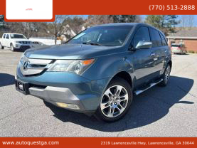 2008 ACURA MDX SUV V6, VTEC, 3.7 LITER SPORT UTILITY 4D