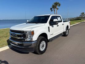 2020 FORD F250 SUPER DUTY CREW CAB PICKUP V8, TURBO DIESEL, 6.7 LITER XLT PICKUP 4D 6 3/4 FT