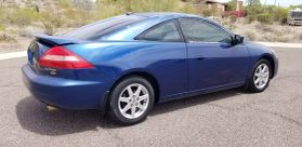 2004 HONDA ACCORD COUPE V6, VTEC, 3.0 LITER EX-L COUPE 2D at The One Autosales Inc in Phoenix , AZ 85022  33.60461470880989, -112.03641575767358