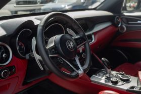 2018 ALFA ROMEO STELVIO SUV 4-CYL, TURBO, 2.0 LITER TI SPORT SUV 4D