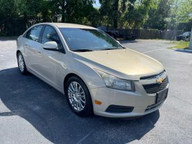 2012 CHEVROLET CRUZE SEDAN 4-CYL, TURBO, 1.4 LITER ECO SEDAN 4D