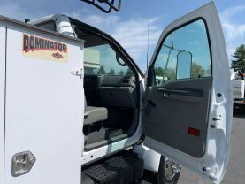 2004 FORD F-650 SUPER DUTY NON CDL MECHANIC CRANE TRUCK 7,500 LBS IMT CRANE MECHANIC CRANE TRUCK 7.2L L6 DIESEL F650 REGULAR CAB - Eddies Auto Sales