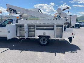 2011 FORD F550 SUPER DUTY 45FT BUCKET TRUCK ALTEC AT40M BUCKET TRUCKS V8, TURBO DIESEL, 6.7 LITER 165" W.B. 2D - Eddies Auto Sales
