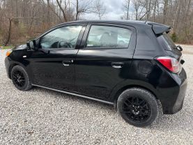 2022 MITSUBISHI MIRAGE HATCHBACK 3-CYL, 1.2 LITER ES HATCHBACK 4D at T&T Repairables - used car dealership in Spencer, Indiana.