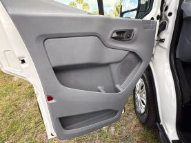 2015 FORD TRANSIT 350 WAGON PASSENGER V6, FLEX FUEL, 3.7 LITER XLT W/LOW ROOF W/60/40 SIDE DOOR VAN 3D