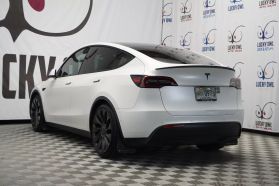 2021 TESLA MODEL Y SUV DUAL AC ELECTRIC MOTORS PERFORMANCE SPORT UTILITY 4D