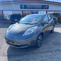 2017 NISSAN LEAF HATCHBACK AC ELECTRIC MOTOR SV HATCHBACK 4D