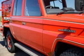 1991 TOYOTA LAND CRUISER TRUCK 3F FIRE TRUCK