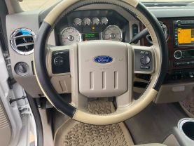 2010 FORD F250 SUPER DUTY CREW CAB PICKUP V8, TURBO DSL 6.4L LARIAT PICKUP 4D 6 3/4 FT