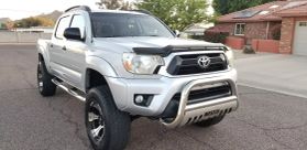 2012 TOYOTA TACOMA DOUBLE CAB PICKUP V6, 4.0 LITER PRERUNNER PICKUP 4D 5 FT at The One Autosales Inc in Phoenix , AZ 85022  33.60461470880989, -112.03641575767358