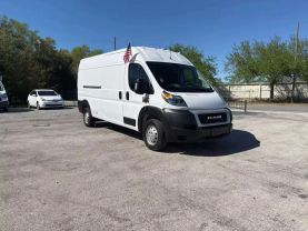 2021 RAM PROMASTER CARGO VAN CARGO V6, VVT, 3.6 LITER 2500 HIGH ROOF VAN 3D