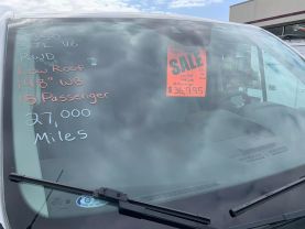 2015 FORD TRANSIT 350 LOW ROOF 148" WB 15 PASSENGER VAN PASSENGER VANS V6, FLEX FUEL, 3.7 LITER XL W/LOW ROOF W/60/40 SIDE DOOR VAN 3D - Eddies Auto Sales