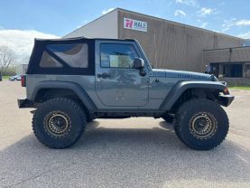 2015 JEEP WRANGLER SUV V6, 3.6 LITER RUBICON SPORT UTILITY 2D