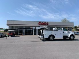 2004 FORD F-650 SUPER DUTY NON CDL MECHANIC CRANE TRUCK 7,500 LBS IMT CRANE MECHANIC CRANE TRUCK 7.2L L6 DIESEL F650 REGULAR CAB - Eddies Auto Sales