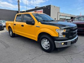2017 FORD F150 SUPERCREW CAB PICKUP V8, FLEX FUEL, 5.0 LITER XL PICKUP 4D 5 1/2 FT