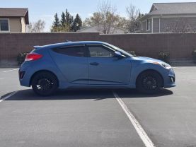 2016 HYUNDAI VELOSTER COUPE 4-CYL, TURBO, 1.6 LITER TURBO RALLY EDITION COUPE 3D