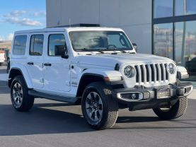 2018 JEEP WRANGLER UNLIMITED SUV V6, 3.6 LITER ALL NEW SAHARA SPORT UTILITY 4D - The Auto Lot