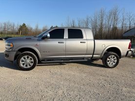 2022 RAM 2500 MEGA CAB PICKUP 6-CYL, TURBO DIESEL, 6.7 LITER LARAMIE PICKUP 4D 6 1/3 FT at T&T Repairables - used car dealership in Spencer, Indiana.