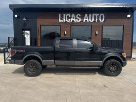 2010 FORD F150 SUPERCREW CAB PICKUP V8, FLEX FUEL, 5.4 LITER FX4 PICKUP 4D 5 1/2 FT