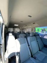2016 FORD TRANSIT 350 WAGON PASSENGER V6, FLEX FUEL, 3.7 LITER XL W/MEDIUM ROOF W/SLIDING SIDE DOOR VAN 3D