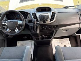 2015 FORD TRANSIT 350 WAGON PASSENGER V6, FLEX FUEL, 3.7 LITER XLT W/LOW ROOF W/60/40 SIDE DOOR VAN 3D