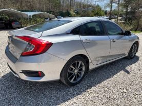 2019 HONDA CIVIC SEDAN 4-CYL, PZEV, TURBO, 1.5 LITER EX-L SEDAN 4D at T&T Repairables - used car dealership in Spencer, Indiana.