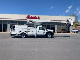 2011 FORD F550 SUPER DUTY 45FT BUCKET TRUCK ALTEC AT40M BUCKET TRUCKS V8, TURBO DIESEL, 6.7 LITER 165" W.B. 2D - Eddies Auto Sales