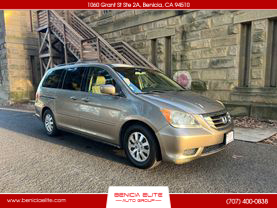 2009 HONDA ODYSSEY VAN V6, VTEC, 3.5 LITER EX-L MINIVAN 4D