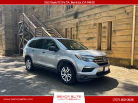 2016 HONDA PILOT SUV V6, I-VTEC, 3.5 LITER LX SPORT UTILITY 4D