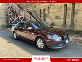 2013 VOLKSWAGEN PASSAT SEDAN 5-CYL, PZEV, 2.5 LITER 2.5L S SEDAN 4D