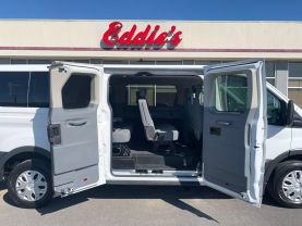 2015 FORD TRANSIT 350 LOW ROOF 148" WB 15 PASSENGER VAN PASSENGER VANS V6, FLEX FUEL, 3.7 LITER XL W/LOW ROOF W/60/40 SIDE DOOR VAN 3D - Eddies Auto Sales