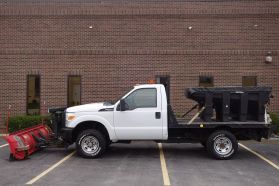 2011 FORD F250 SUPER DUTY REGULAR CAB PICKUP V8, FLEX FUEL, 6.2 LITER XL PICKUP 2D 8 FT