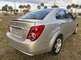 2015 CHEVROLET SONIC SEDAN 4-CYL, TURBO, 1.4 LITER LTZ SEDAN 4D