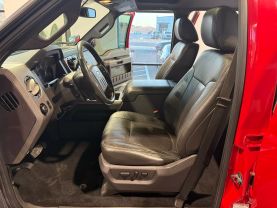 2011 FORD F250 SUPER DUTY CREW CAB PICKUP V8, TURBO DIESEL, 6.7L LARIAT PICKUP 4D 6 3/4 FT